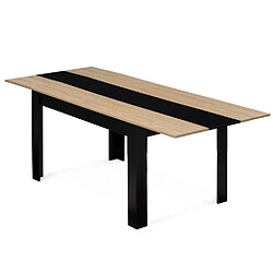 Idmarket Market Table GEORGIA Extensible 140-220 cm