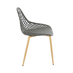 Acheter Mes Chaises de jardin Mally - Gris et naturel