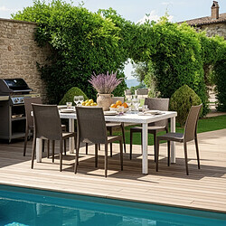 Grand Soleil Table Bistrot 150x90cm - Marron