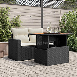 Avis vidaXL Table jardin 100x55 - Acacia noir