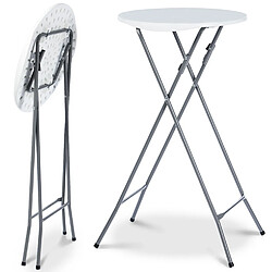 Avis Idmarket MARKET Lot tables pliantes 105 CM + housses