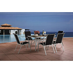 Ensemble table & chaises