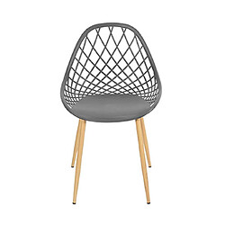 Avis Mes Chaises de jardin Mally - Gris et naturel
