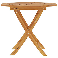 Acheter VIDAXL Table pliable de jardin teck 85x85 cm