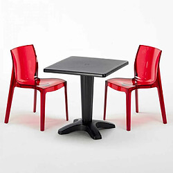 Grand Soleil Femme Fatale - Rouge transparent