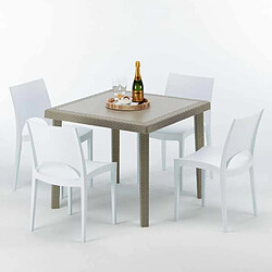 Grand soleil Elegance table 4 chaises - Juta