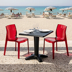 Grand Soleil Femme Fatale - Rouge transparent