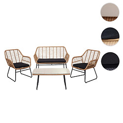 Ensemble table & chaises Mendler