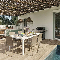 GRAND SOLEIL Set Extérieur - Blanc/Beige