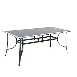 Concept Usine Table de jardin aluminium 10 places RIMINI
