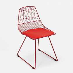 Acheter Ahd amazing home design Table de jardin ronde - Rouge