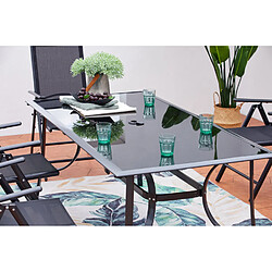 Concept Usine Table de jardin aluminium 10 places RIMINI
