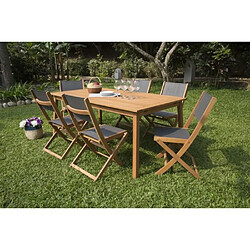 Ensemble repas BOIS Eucalyptus