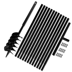 VidaXL Bêche & Tarière 150mm