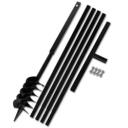 VidaXL Tarière Sol + Tube Extension