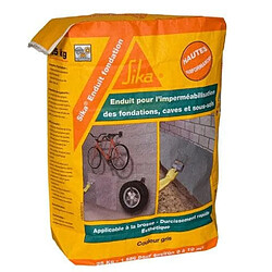SIKA Enduit Fondation - Gris 25kg