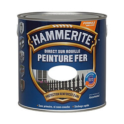 HAMMERITE Peinture Fer Blanc - 2.5 L