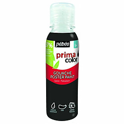 Pébéo Gouache Liquide - Noir - 150 ml Peinture gouache liquide - Opaque et couvrante - Facilement nettoyable - Finition mate