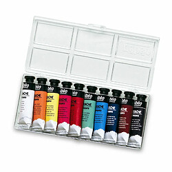 Pébéo Set 10 Tubes Gouache - Couleurs Assorties 10x10 ml
