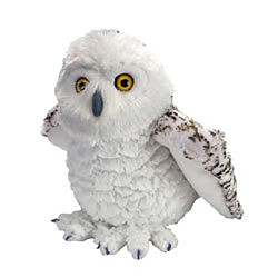 Wild republic peluche chouette harfang des neiges