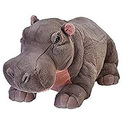 Wild republic peluche hippopotame - Gris