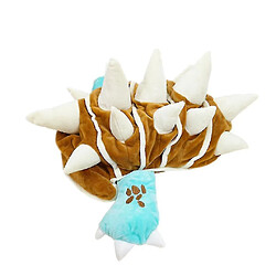 Peluche Rammus LoL chapeau Doudou et peluche thème LoL - matière peluche douce - non lumineux - non interactif - dès 3 ans