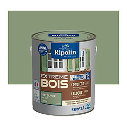RIPOLIN Peinture Bois - 2,5L Vert Olivier