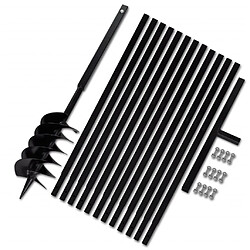 VidaXL Bêche & Tarière 150mm