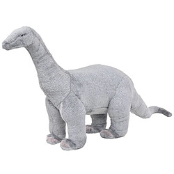 vidaXL Dinosaure Brachiosaurus Gris XXL