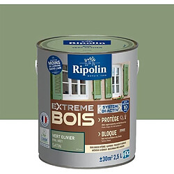 RIPOLIN Peinture Bois - 2,5L Vert Olivier