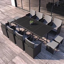 Ensemble table & chaises