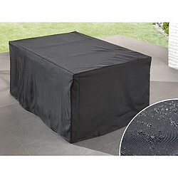 Bestmobilier Salon de jardin résine tressée - Noir pas cher