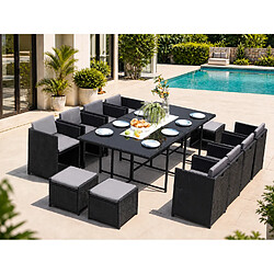 Ensemble table & chaises