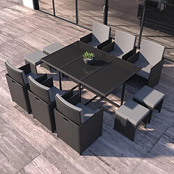 Ensemble table & chaises