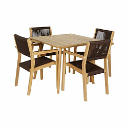 Ensemble table & chaises DKD Home Decor