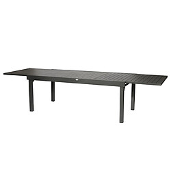 HESPERIDE Table extensible Piazza - Graphite