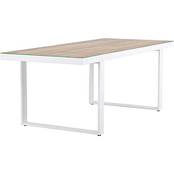 Venture home Merlo table de jardin - Blanc
