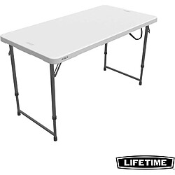 Acheter Lifetime Table à manger pliante - Blanc