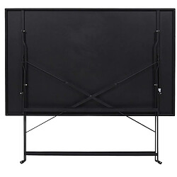 Acheter The home deco factory Table de jardin pliante Palerme - Noir