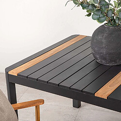 Venture home Togo table de jardin - Noir