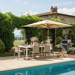 GRAND SOLEIL Rome Set - Beige et blanc