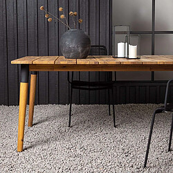 Venture home table de jardin Julian - Marron
