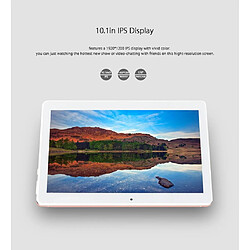 Yonis Tablette 10.1" - 32 Go Argent pas cher