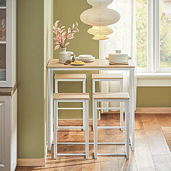 SoBuy Ensemble Table de Bar Bistrot