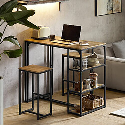 sobuy SoBuy OGT43-F Set Table et 2 Tabourets