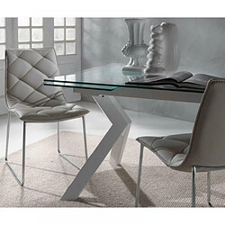 Avis Inside 75 Table à manger extensible verre - Transparent