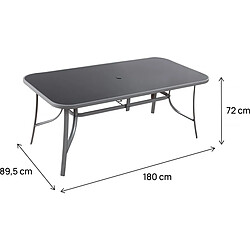 Avis HABITAT ET JARDIN Table Cordoba - Argenté