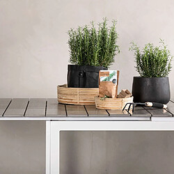 Venture home Table de jardin extensible - Blanc