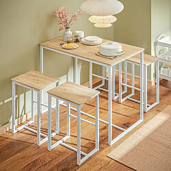 SoBuy Ensemble Table de Bar Bistrot