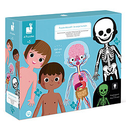 Juratoys-Janod Jurato ys-janod Puzzle éducatif corps humain